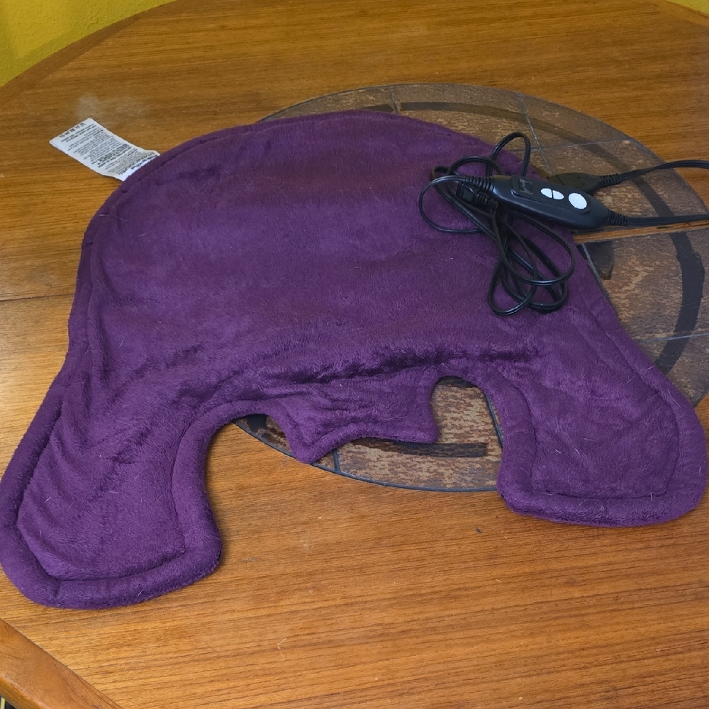 Purple Heated Neck Wrap